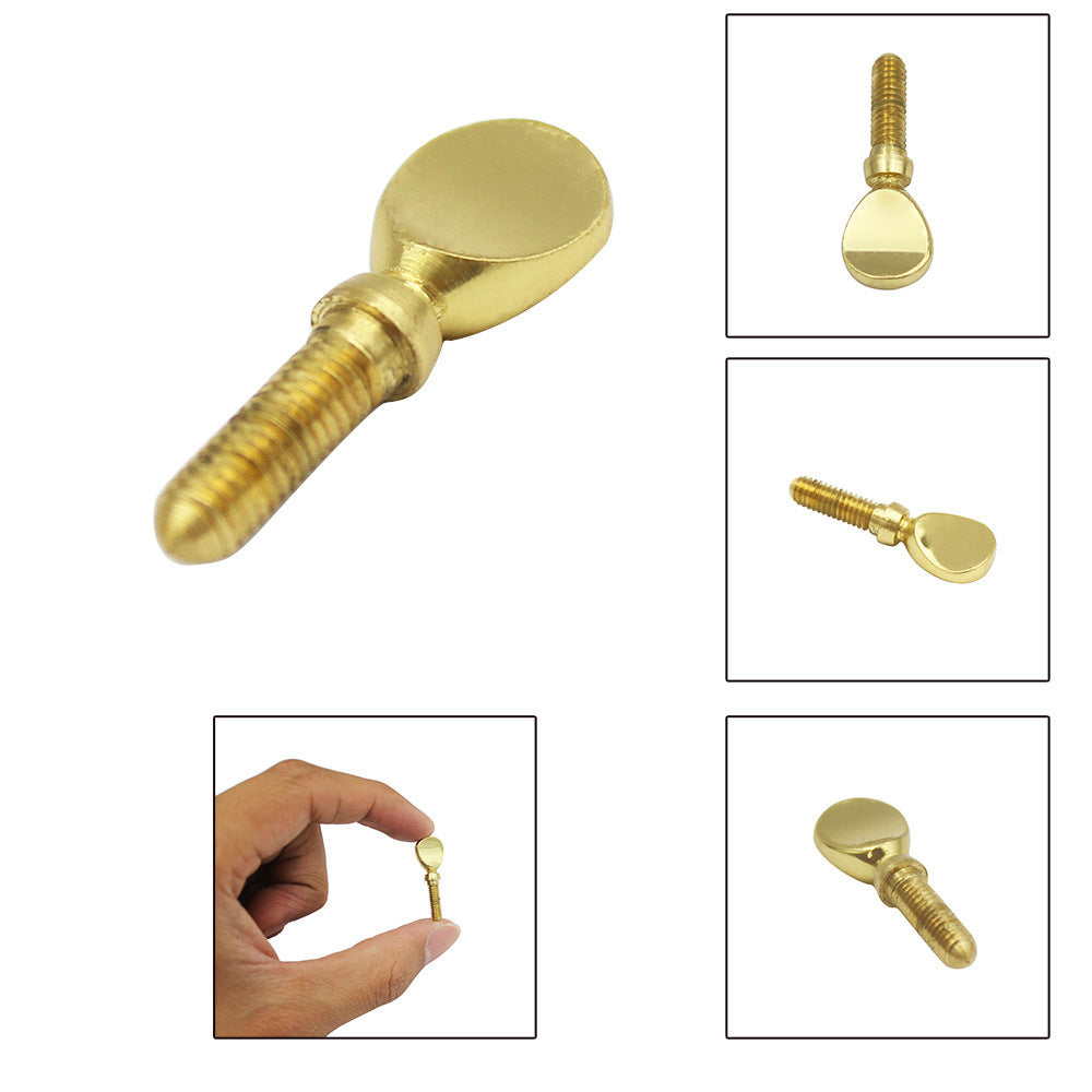 Flat Screw Saxophone Fittings Golden Instrument