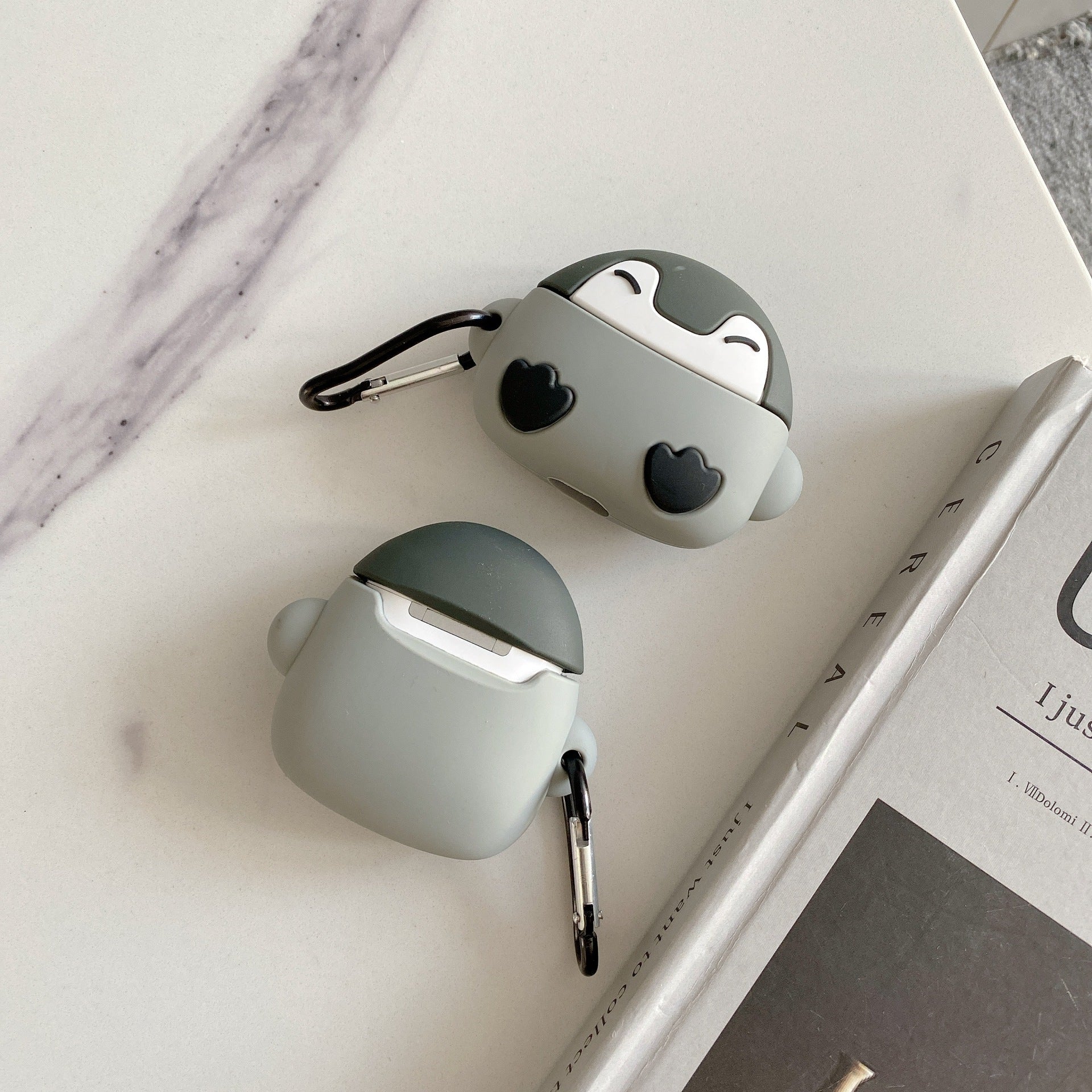 Penguin Cute Wireless Bluetooth Headset Silicone Case