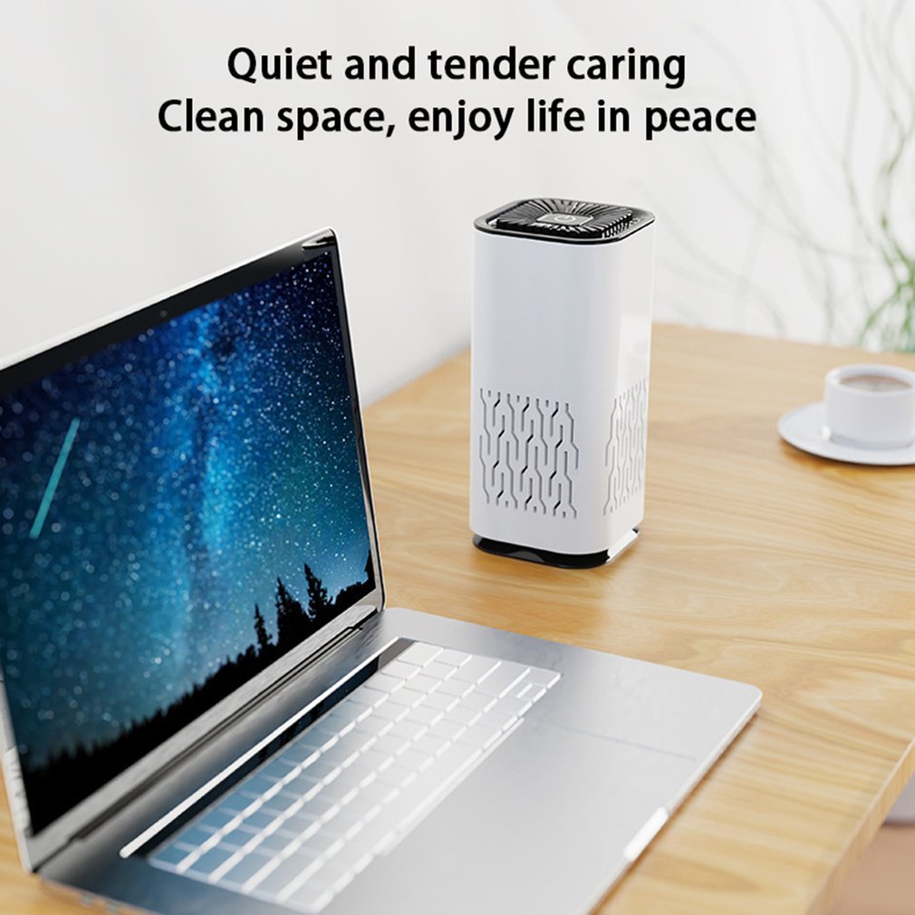 Portable Car & Home Air Purifier – Negative Ion Generator for Dust, Smoke & Formaldehyde Removal