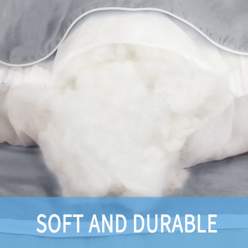 Summer U-Shaped Maternity Pillow – Ice Silk Cooling Pregnancy Support Pillow