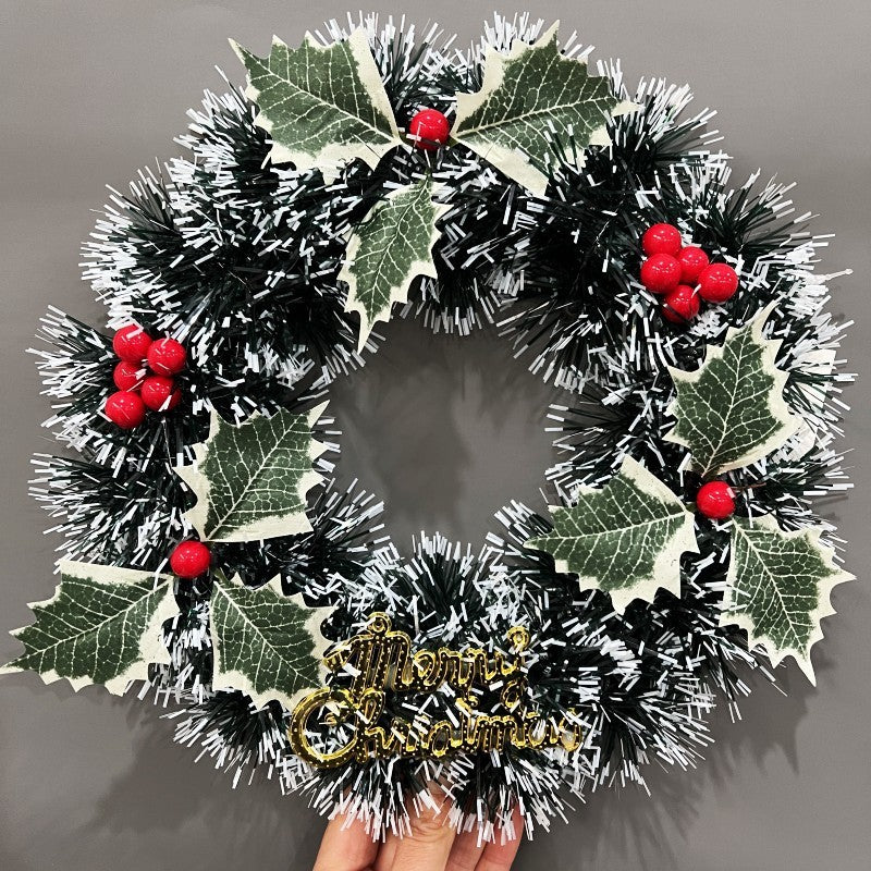 Christmas Festival Wreath Door and Window Hanging Decoration