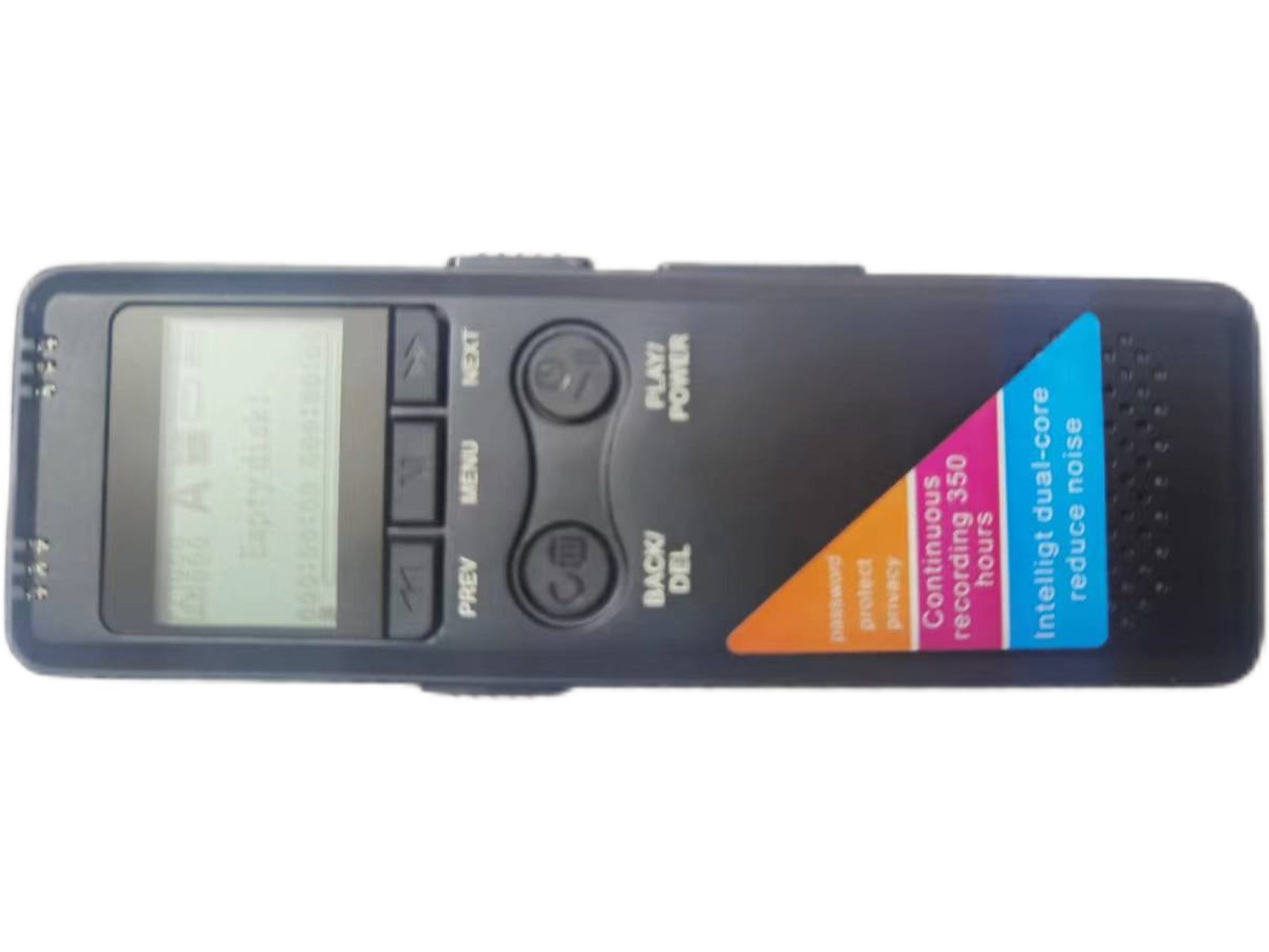 English HD Noise Reduction Digital Recording Pen MP3 Player Large Capacity Portable Smart Recorder