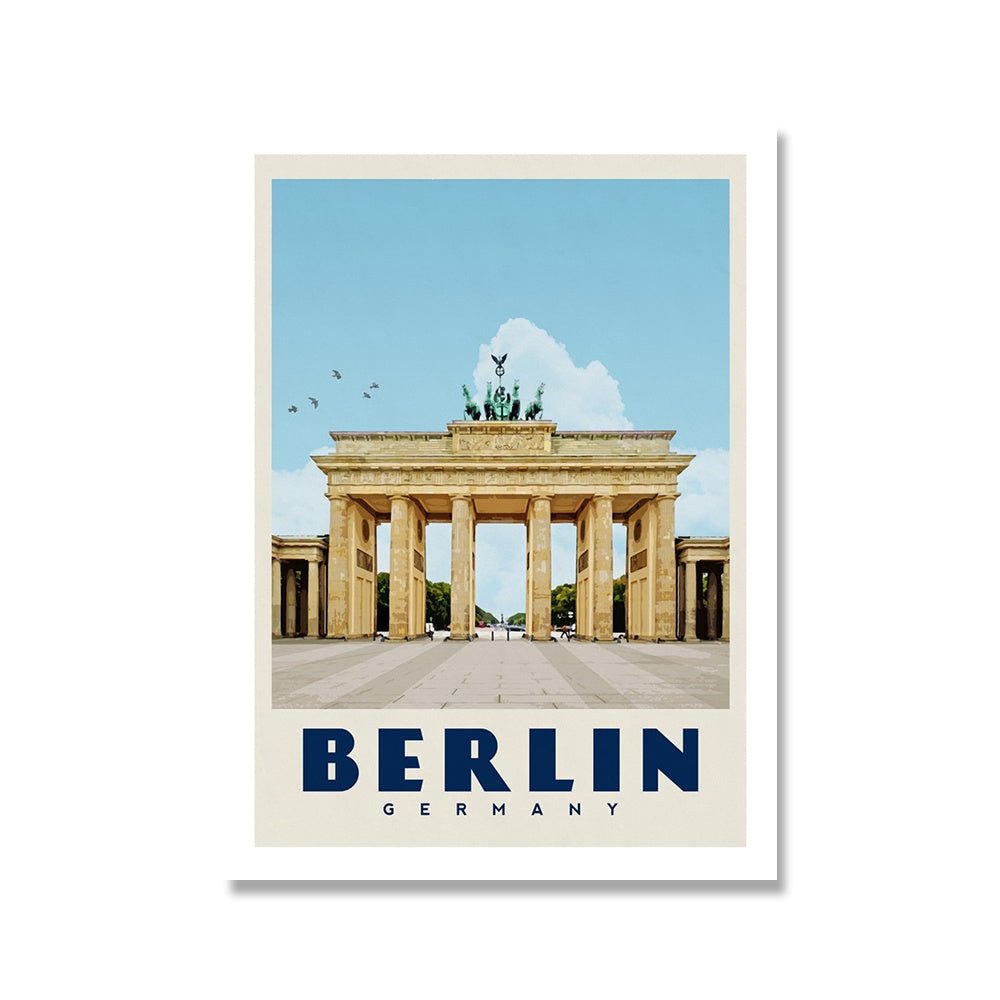 Frameless Decorative Poster – Canvas Core Modern Minimalist Wall Art Painting