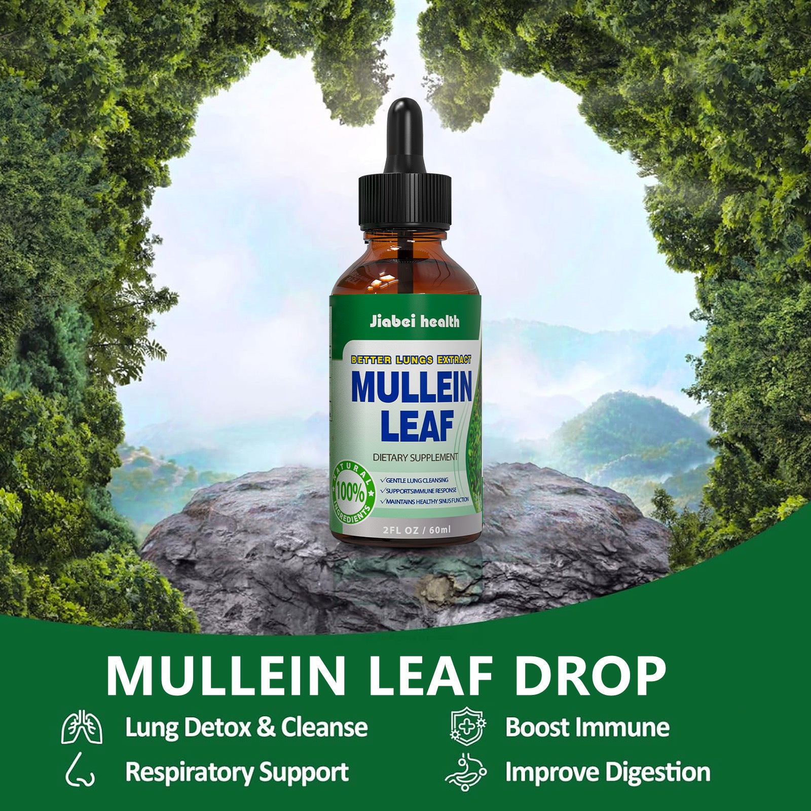 Mullein Leaf Liquid Drops