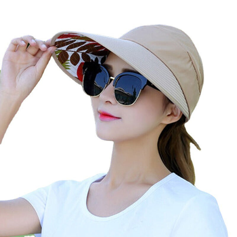 Summer Travel Ladies Printed Sun Hat