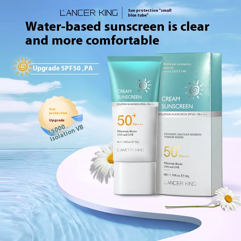 Plastic Bottle Sunscreen Lotion For Face And Body Daily Use