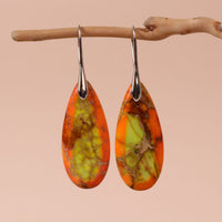 Orange Green Silver Hook