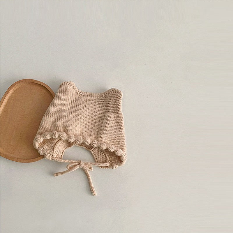 Knitted Ear Protection For Autumn Baby