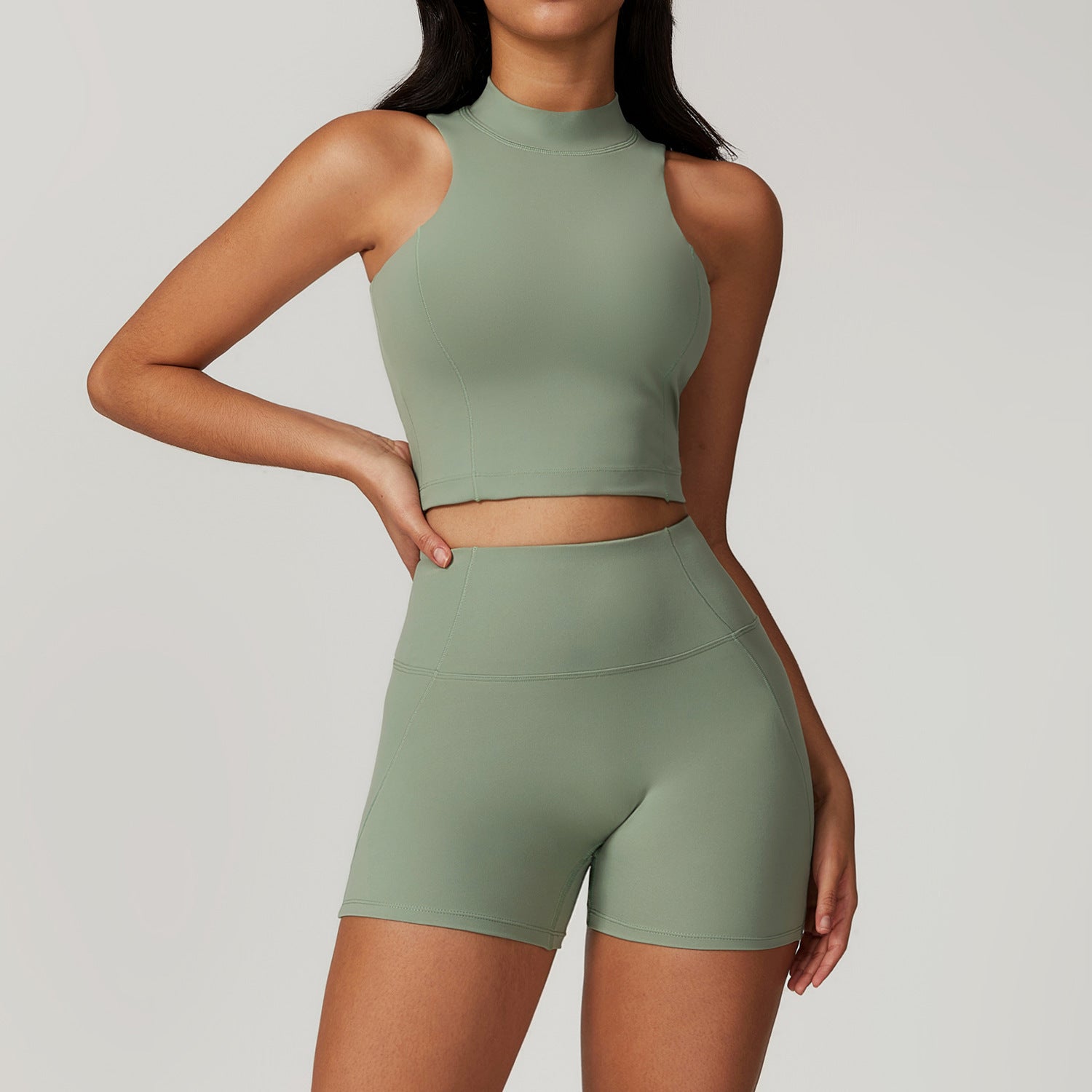 Tight Back Yoga Suit Outer Wear Casual Fitness Running Sports Skirt