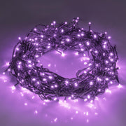 200-LED Purple Fairy String Lights – 66-Foot Mini Plug-In with 8 Lighting Modes for Indoor & Outdoor Decoration