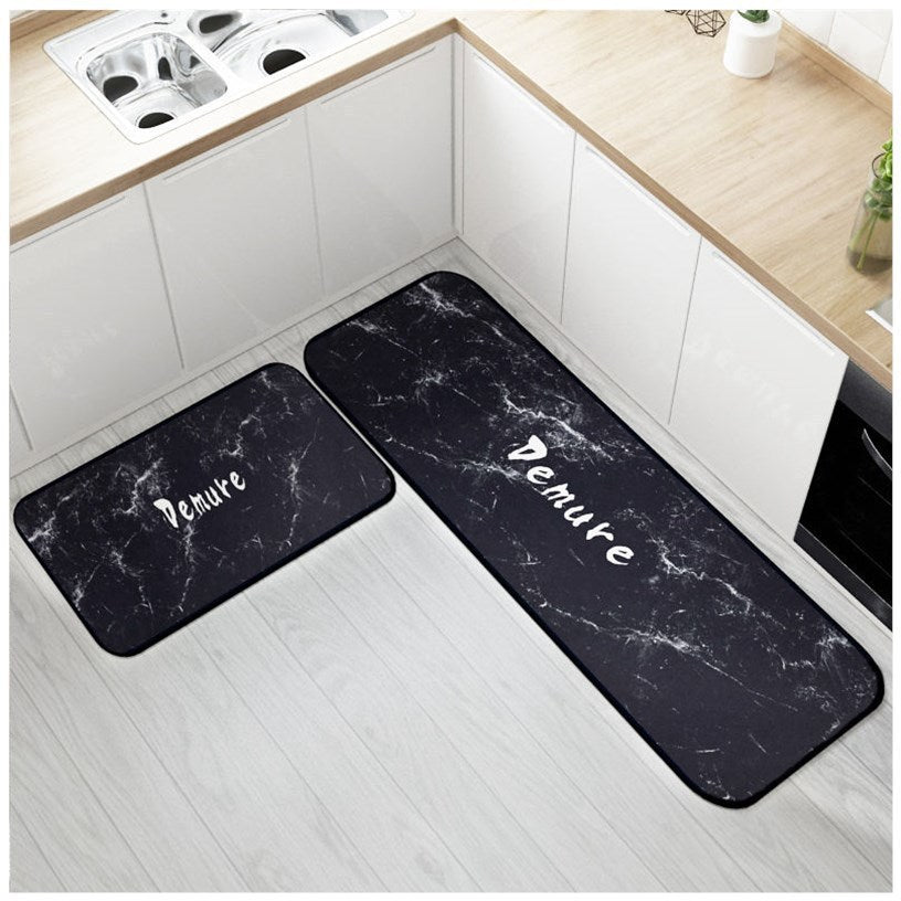 Long Oil-Proof Kitchen Floor Mats & Bathroom Mats – Non-Slip Foot Rugs