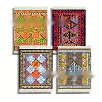 4 Sets Of Carpet Drinks Heat Insulation Coaster