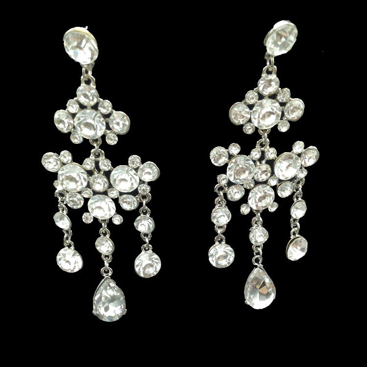Necklace And Earrings Suite Wedding Dress Accessories