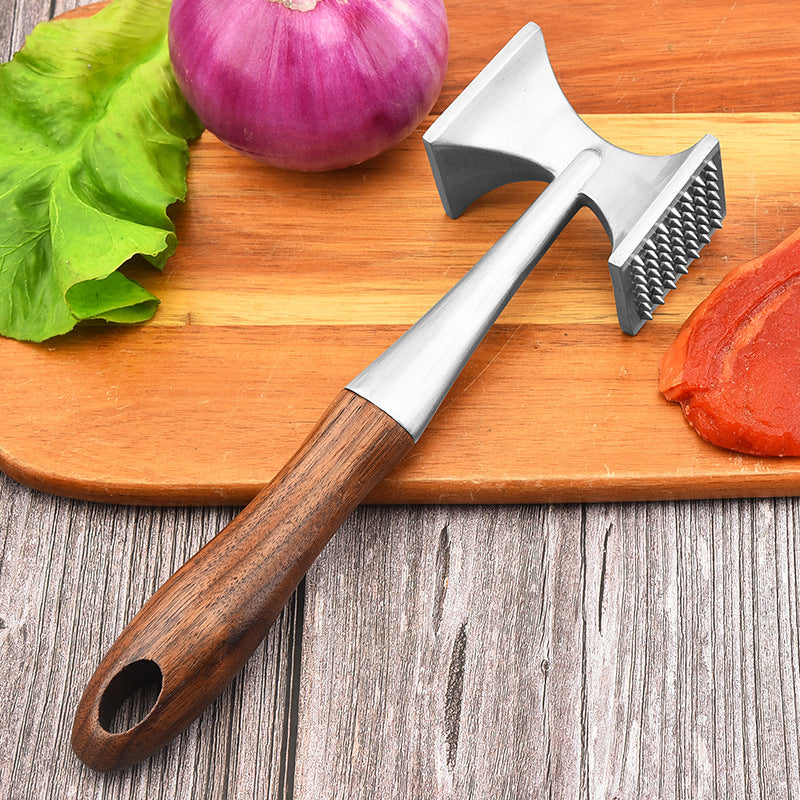 Double-sided Meat Tenderizer Hammer – Stainless Steel Kitchen Tool