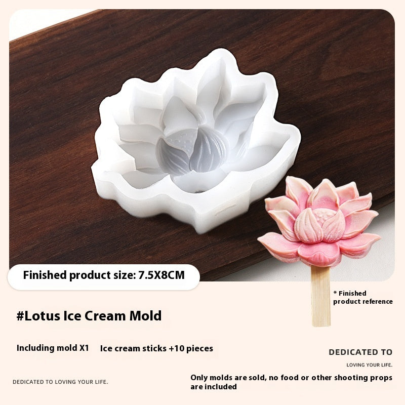 Ancient Style Cultural And Creative Ice-cream Mould Edible Silicon