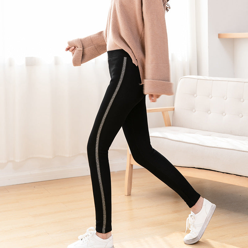 Women's Sports Cotton Plus Velvet Leggings