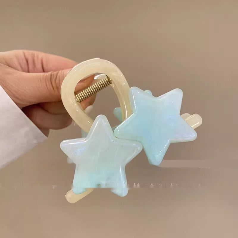 Cute Pentagram Star Shark Fish Clip