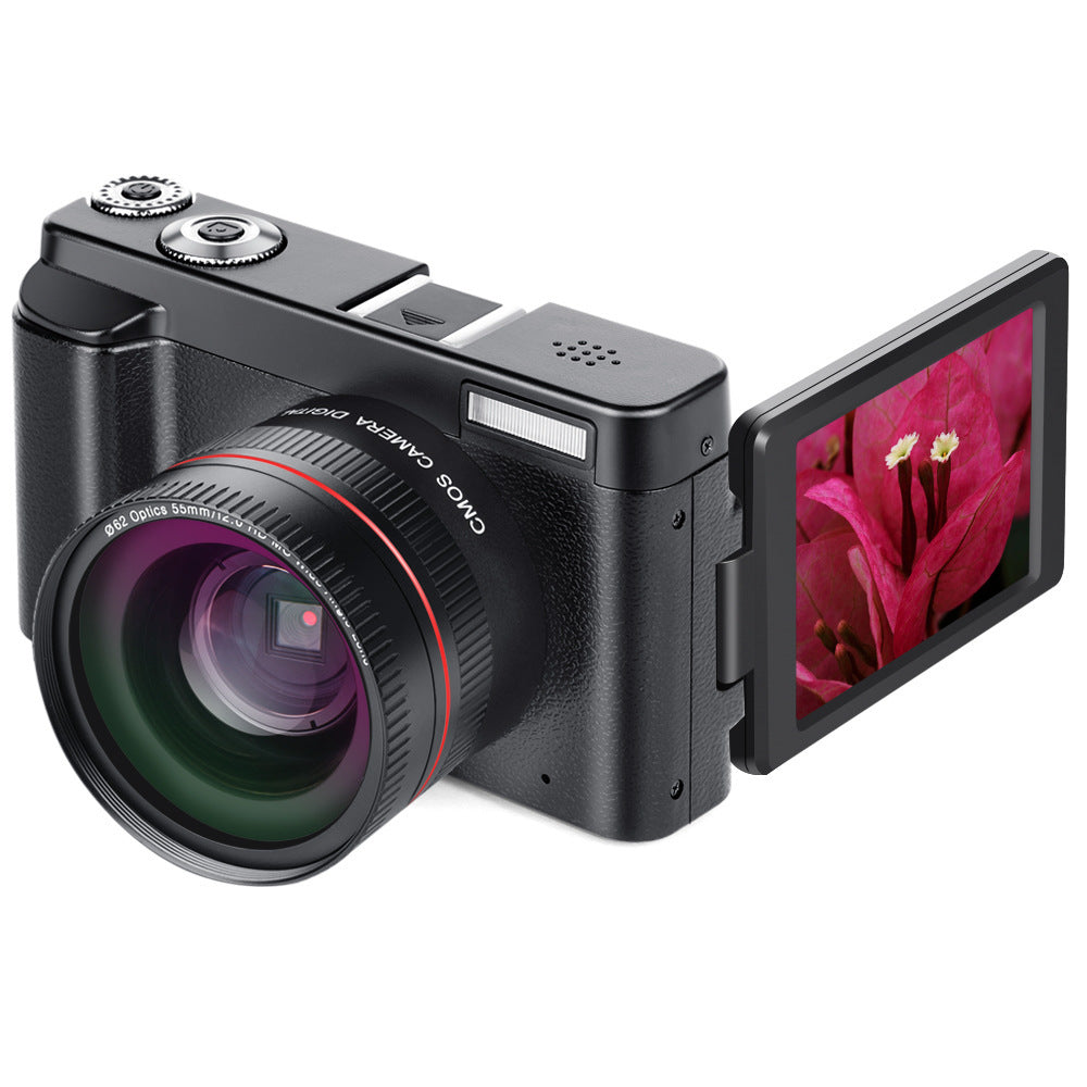 24MP CMOS Digital Camera with 16x Optical Zoom and 3.0" LCD Screen, Night Vision & Recording