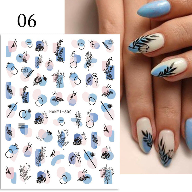 Maple Leaf Nail Enhancement Stick New Thanksgiving Day 3D Back Glue