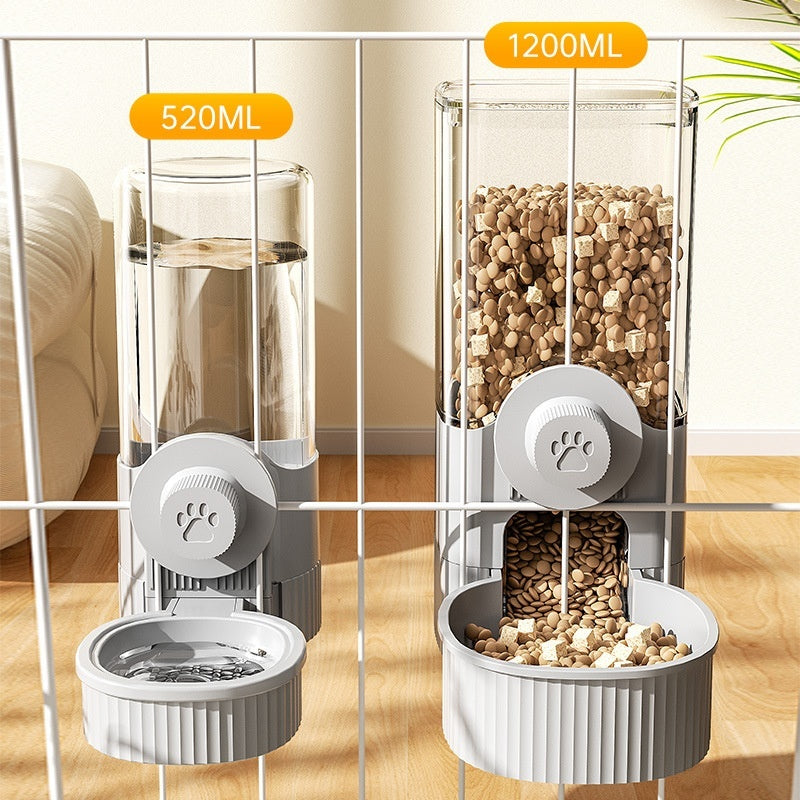 Hanging Cage Dog Basin Cat Bowl Automatic Pet Feeder