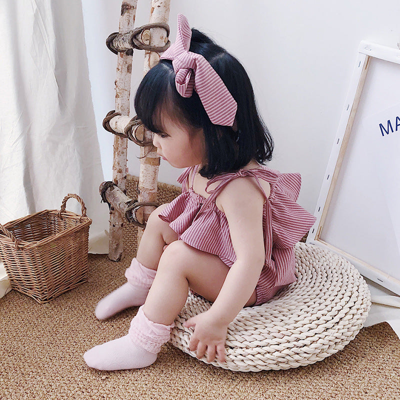 Baby Jumpsuit Female Summer Newborn Hanging