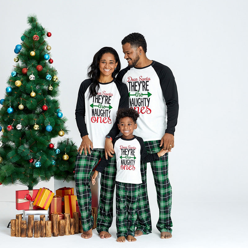 Long Sleeve Fashion Casual Christmas Printed Homewear