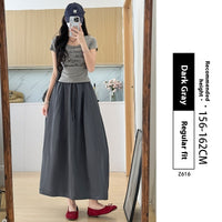 Dark Gray Ice Silk