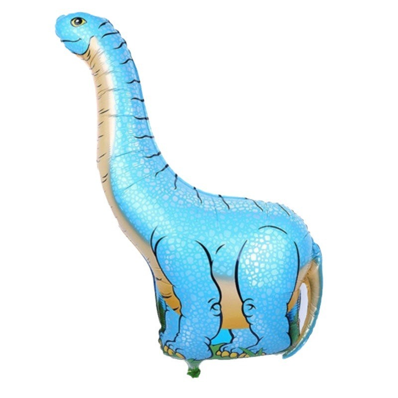 113 Pieces Dinosaur Birthday Balloon Set Green Party Forest Decoration Baby Boy Layout Aluminum Film Balloon