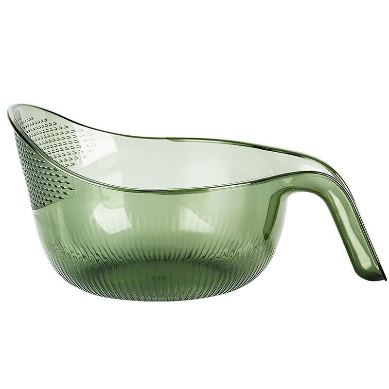Multifunctional Drain Basket Blue Kitchen Vegetable & Fruit Basin