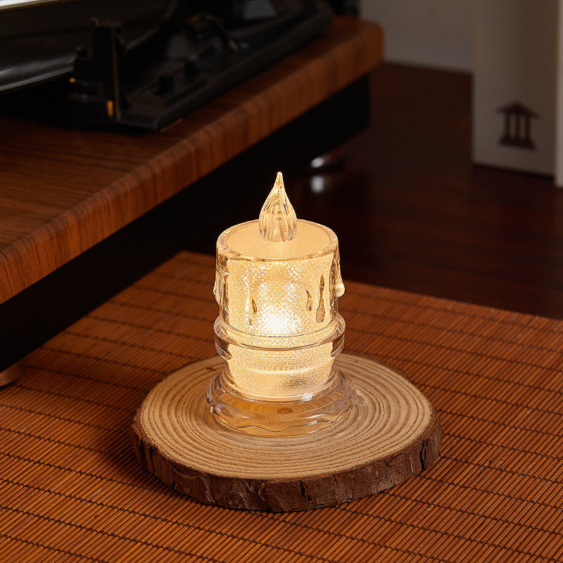 Iceberg Christmas Tree Night Lamp LED Bedside Atmosphere Candle Light