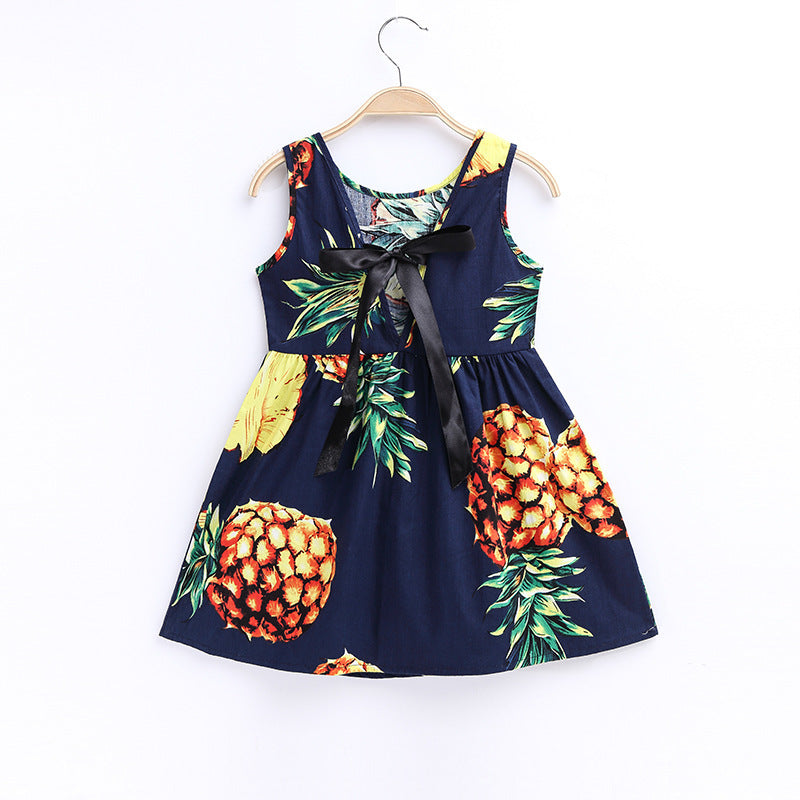 Sleeveless Vest Children's Dress