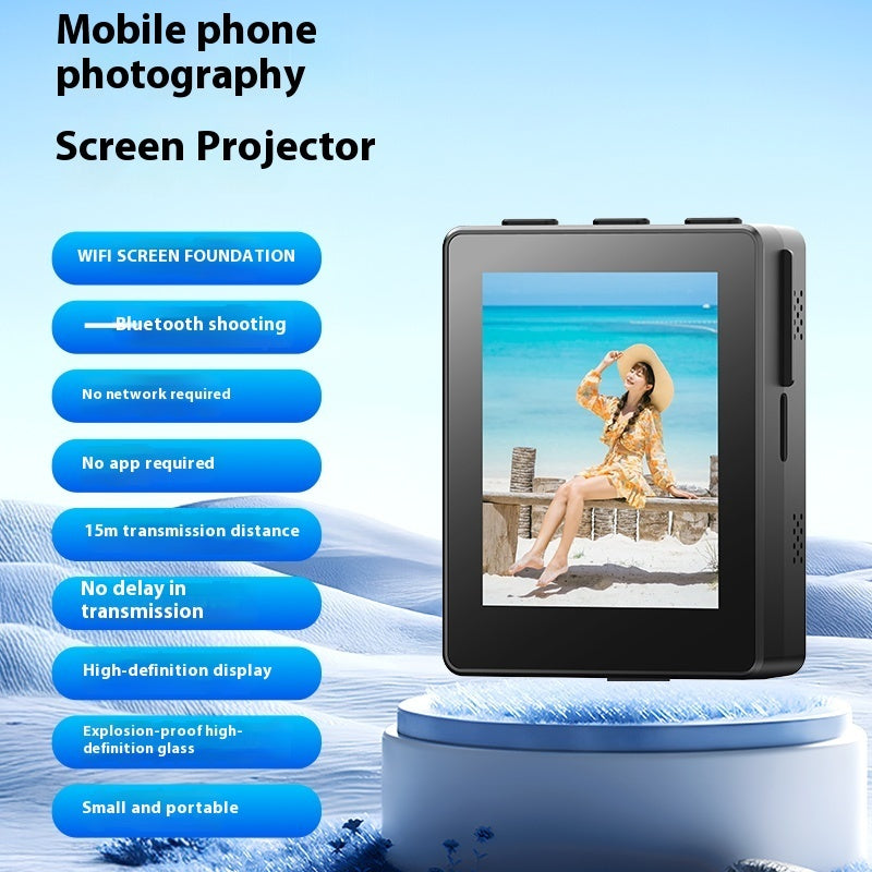 Mobile Phone Selfie Rear Display Projection Screen Same Screen Shooting Artifact