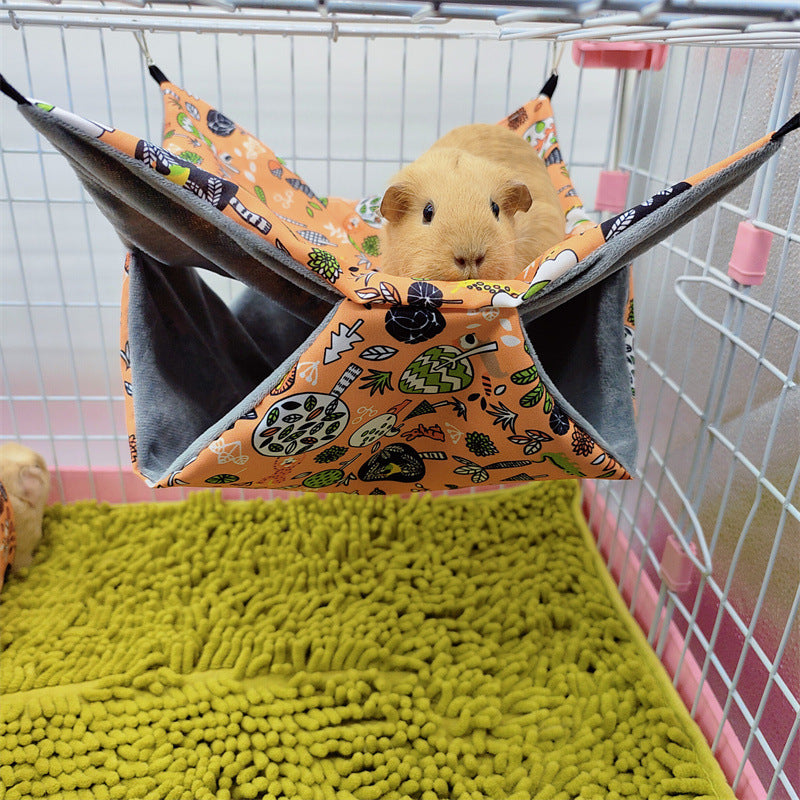 Warm Double-layer Sandwich Hammock Pet