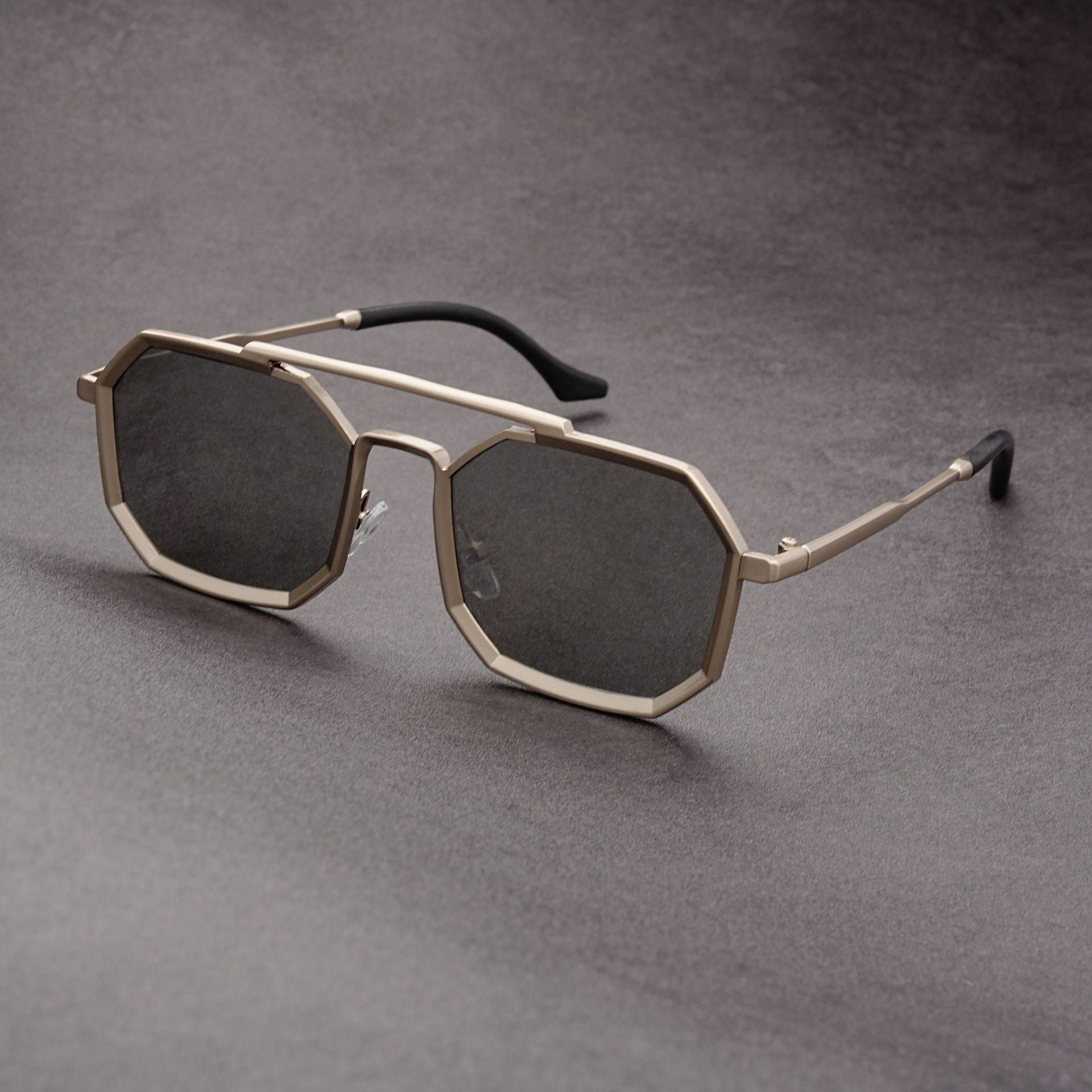 European and American Cyberpunk Double Beam Sunglasses