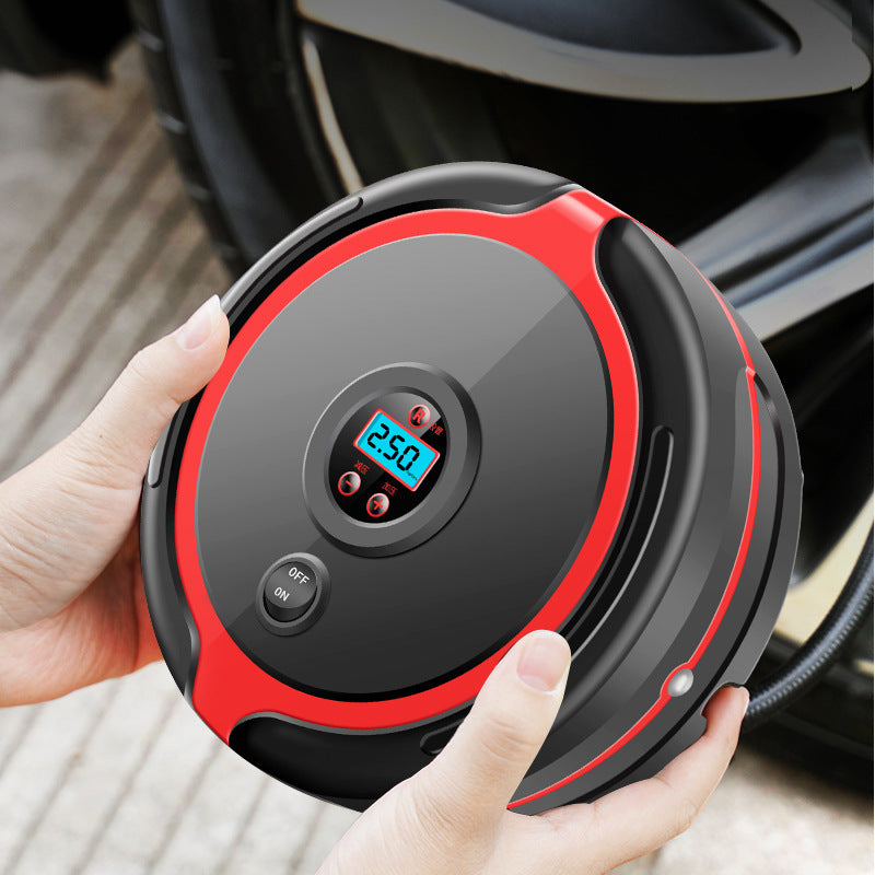 Car Electric Air Compressor, 260PSI DC 12V Portable Wireless Tire Inflator for Cars, Motorcycles, and Balloons