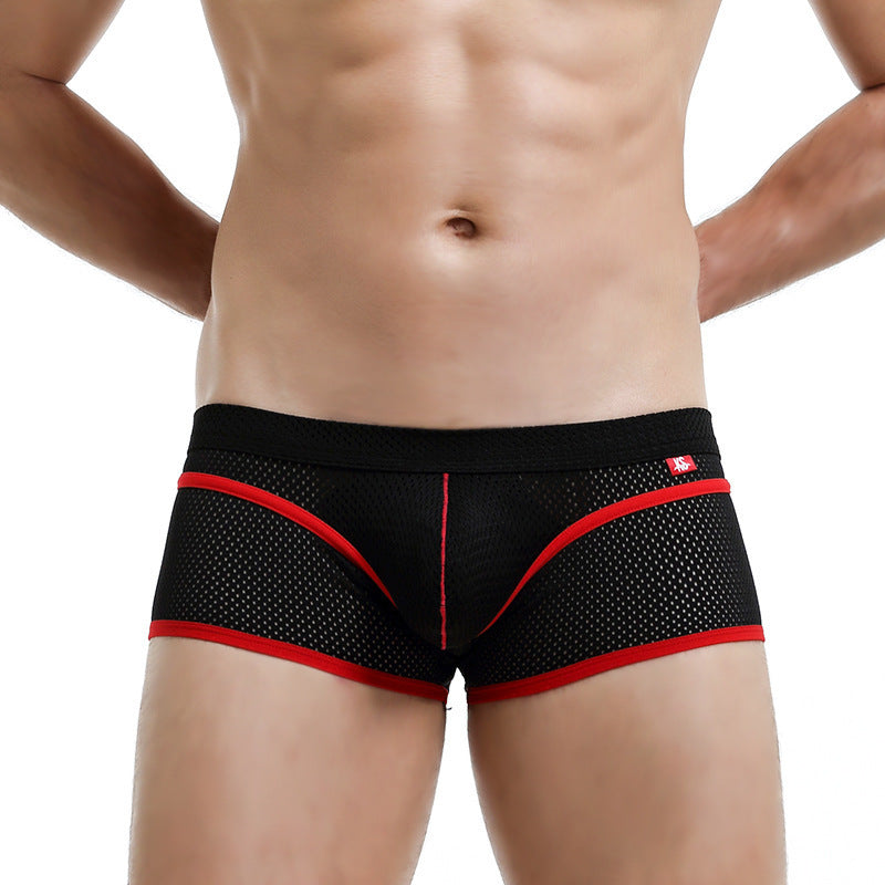 Men's Nylon Breathable Mesh Underwear