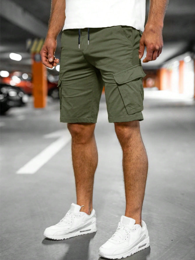 Men’s Fashion Woven Shorts – New Personality Five-Point Pants