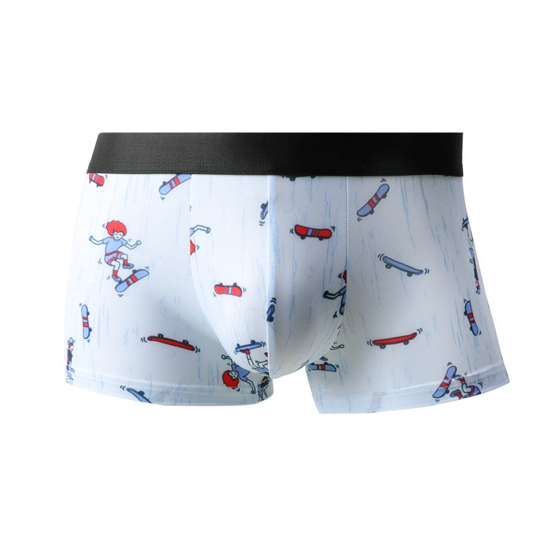 Men's Ice Silk Traceless Breathable Summer Underwear