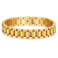 22cm Gold Strap Bracelet