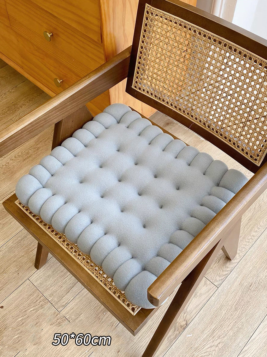 Biscuit Mat Dining Table Chair Mat Japanese Tatami Cushion