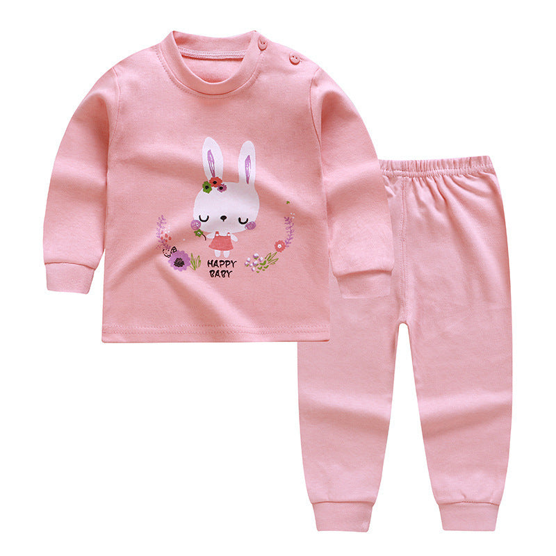 Boys And Girls, Infants Autumn Clothes And Long Trousers Home Service
