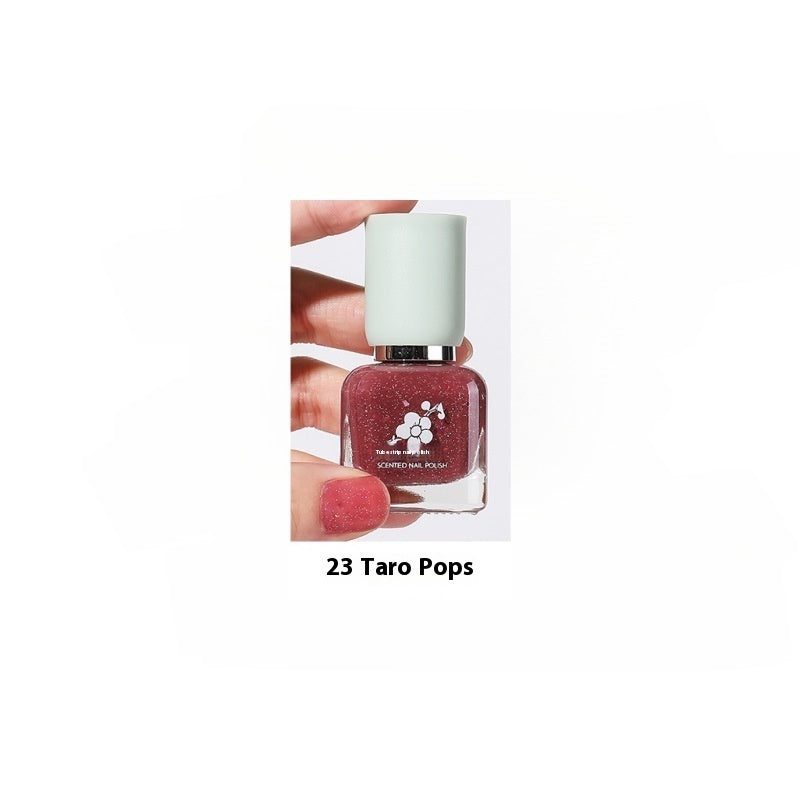 Water-based Quick-drying Baking-free Long-lasting Tearable Popular Color White Fragrance-retaining Nail Polish