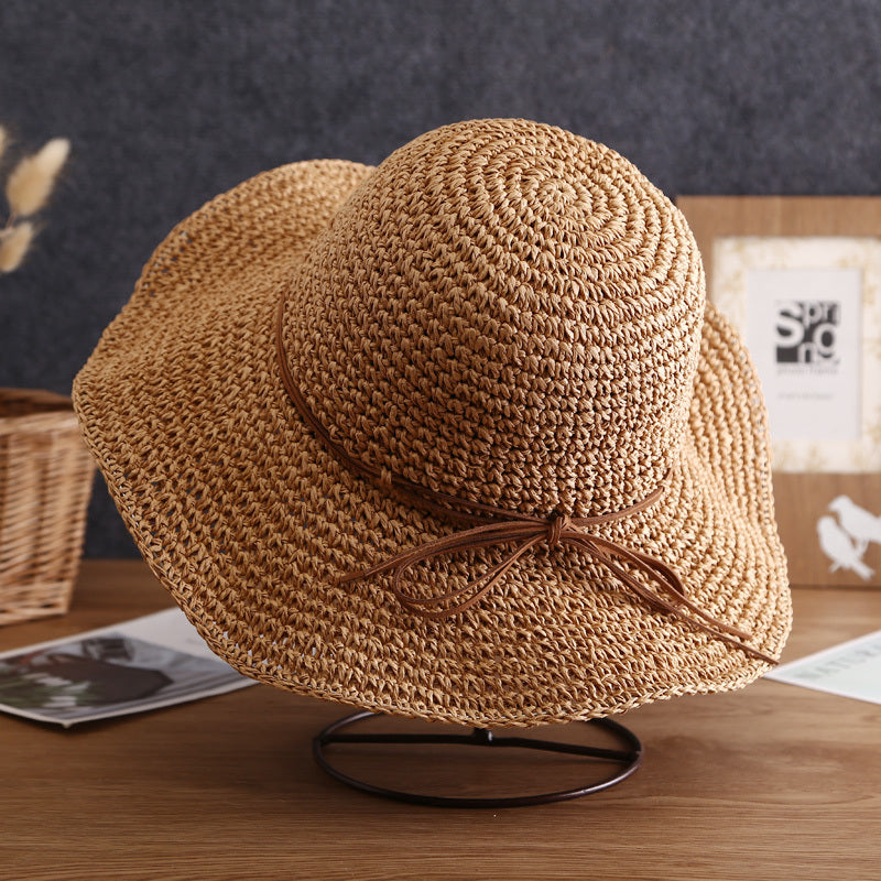 Large Brim Sun Protection Bucket Hat
