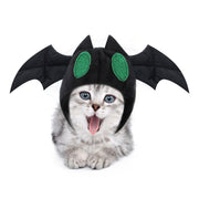 Pet Halloween Hat Teddy Dress Up Bat Headdress Cat Hat Cat Head