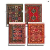 4 Sets Of Carpet Drinks Heat Insulation Coaster