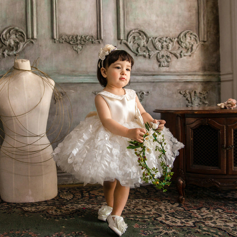 New Dress Flower Girl Western Style Wedding Dress
