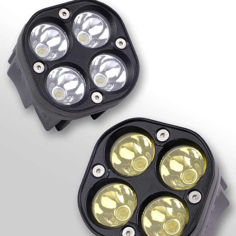 Motorcycle Car Modification Four-eye Headlight