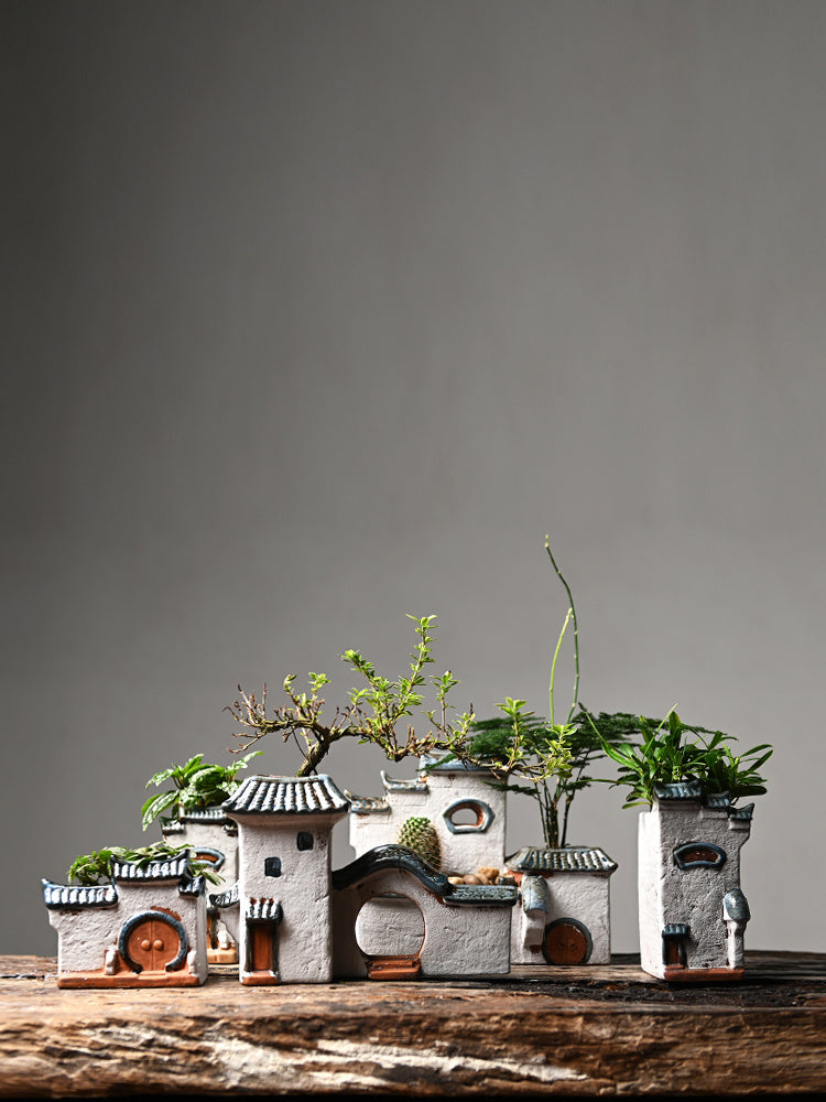 Ornament Living Room Creative Micro Landscape Plant Pot