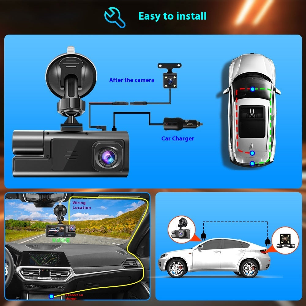 WiFi Driving Recorder – Phone Interconnection & Reversing Camera