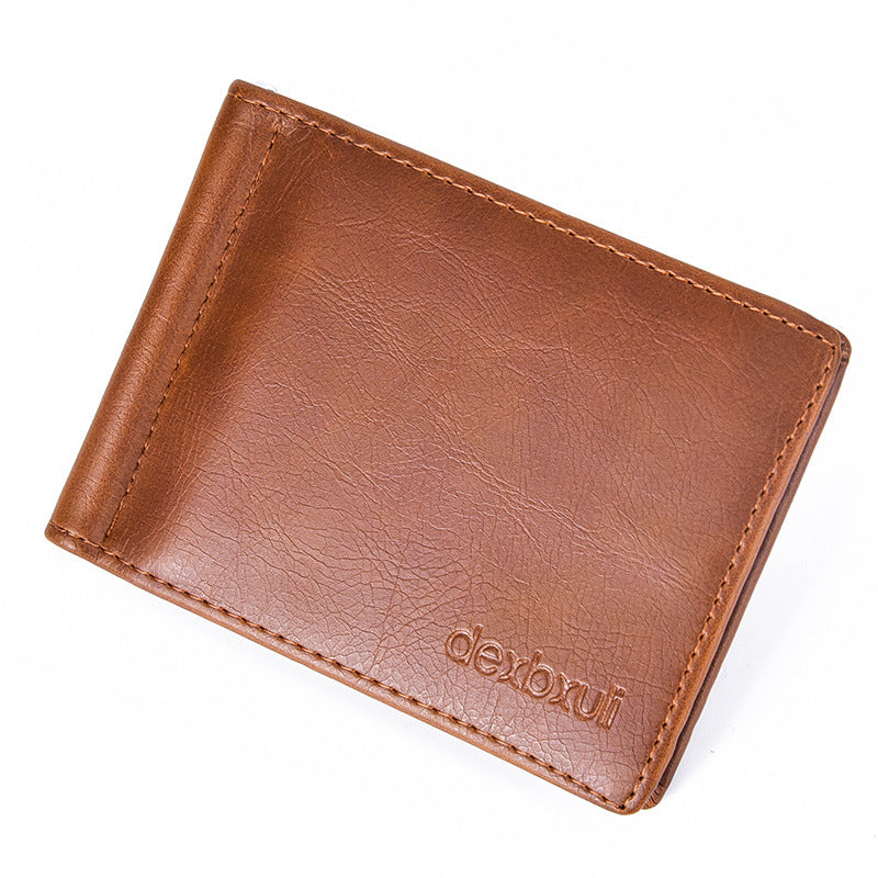 Men's Vintage Simple Mini Wallet